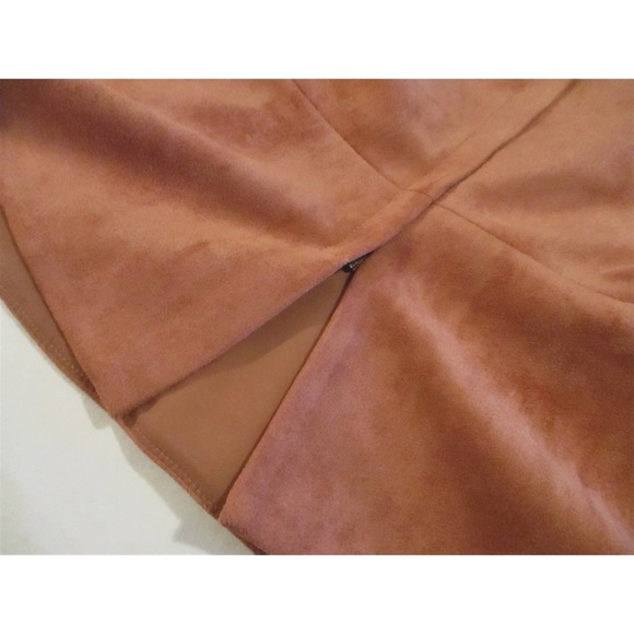 BCBGMaxAzria Cladiana Peplum Top Faux Suede NWT!! - Picture 7 of 9